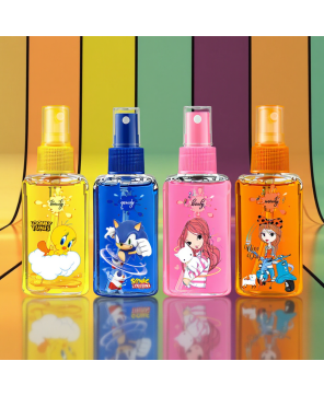Pack Revendeur – Eau de Cologne Enfants (Sonic, Tweety, Nice Day, Lovely) – 8 x 100 ml