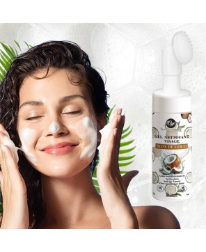 Gel Nettoyant Visage – ELYS – Noix de Coco – 200 ml