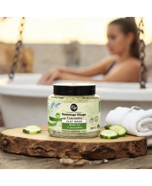 Gommage Concombre – ELYS – Nettoie, Hydrate & Lisse – 300 g