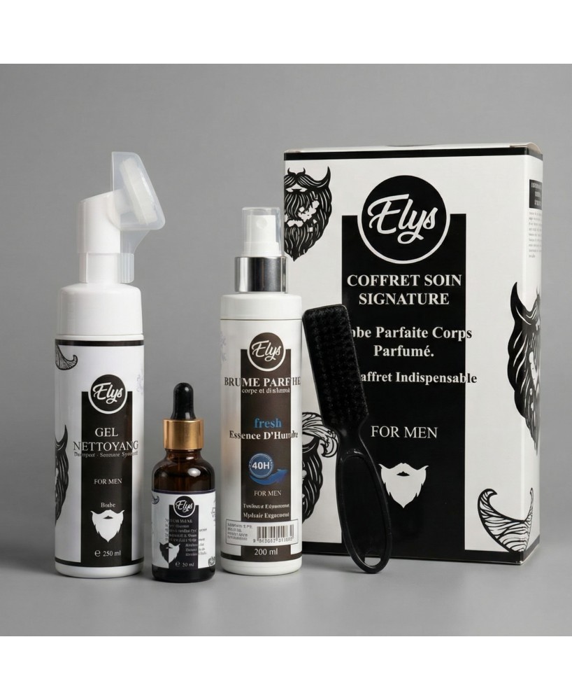 Pack Barbe — Routine Barbe Parfaite pour Homme Elys