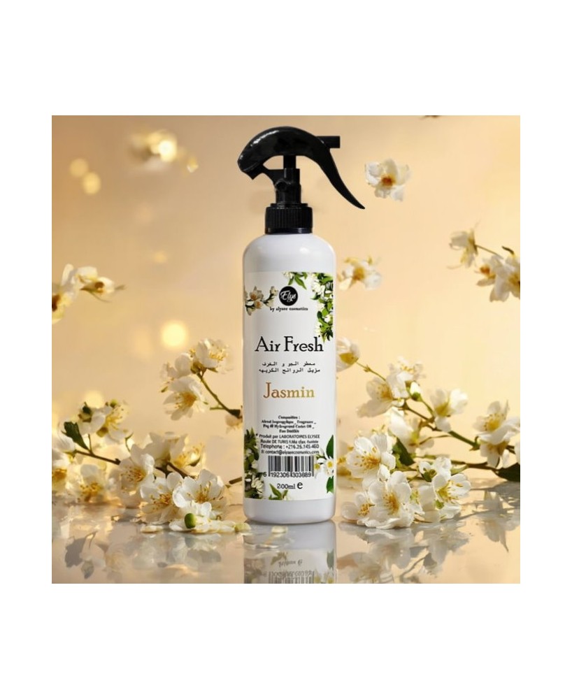 Air Fresh ELYS – Jasmin – Désodorisant d’Atmosphère – 200 ml pistolet