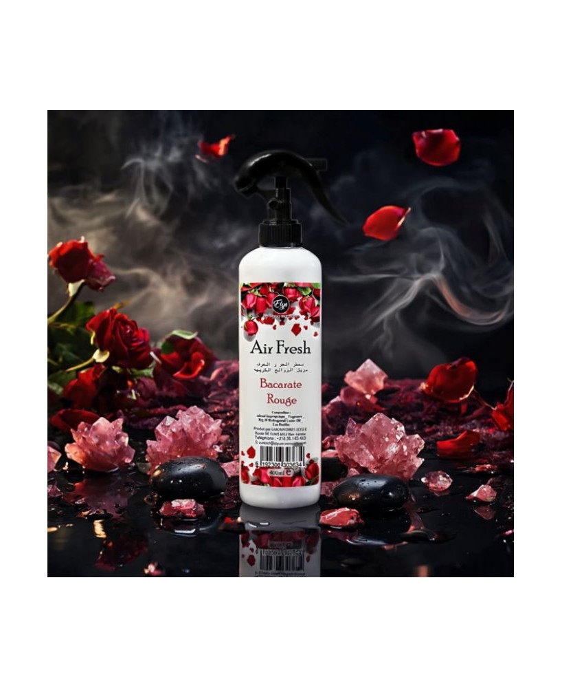 Air Fresh ELYS – Baccarat Rouge – Désodorisant d’Atmosphère – 200 ml pistolet
