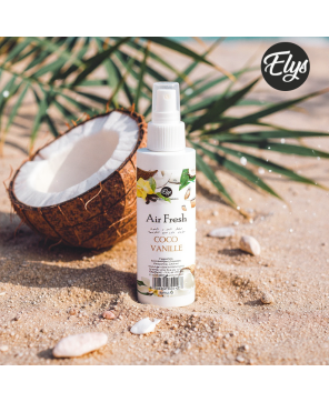 Air Fresh ELYS – Coco Vanille – Désodorisant d’Atmosphère – 200 ml vapo