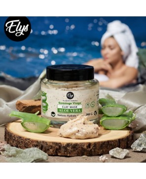Gommage Aloe Vera – ELYS – Nettoie, Hydrate & Lisse – 300 g