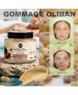 Gommage Oliban – ELYS – Riche en Essence Pure d’Oliban – 300 g