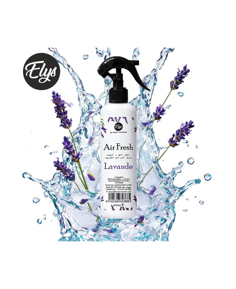 Air Fresh ELYS – Lavande – Désodorisant d’Atmosphère – 400 ml