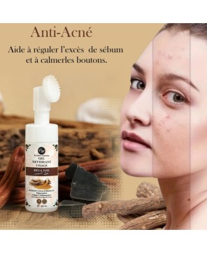 Gel Nettoyant Visage ELYS – Réglisse 200 ml – Pack Revendeur 7 + 1 Gratuit (8 pièces)