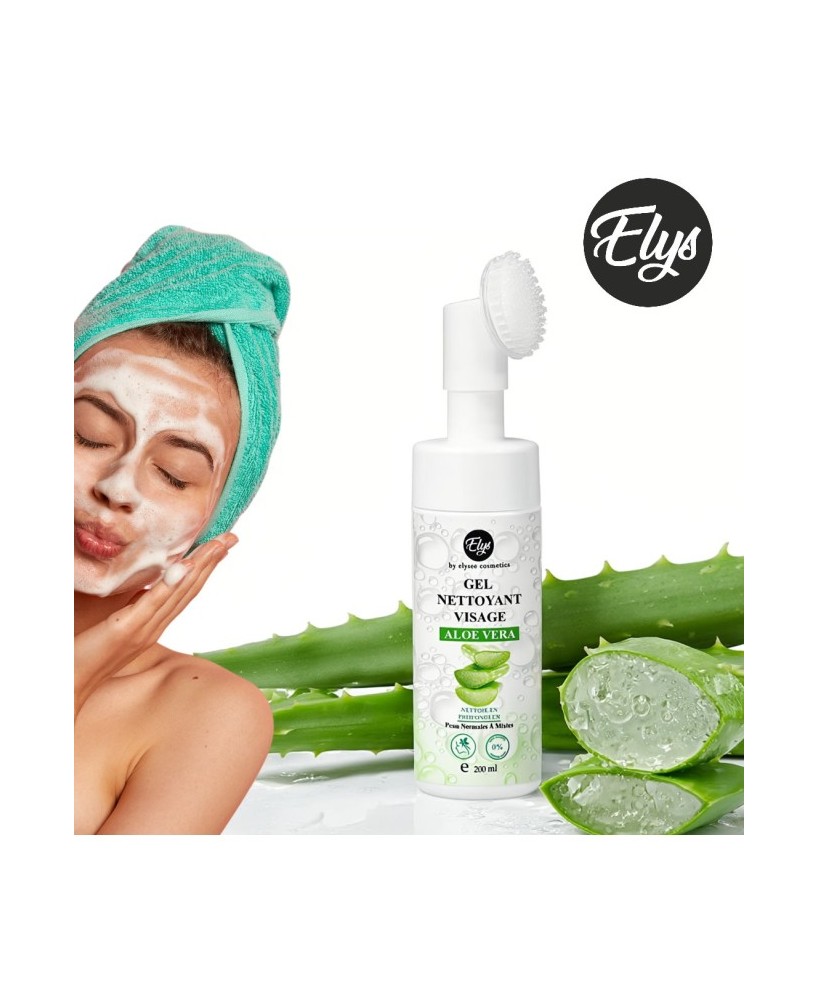 Gel Nettoyant ELYS Aloe Vera – Pack Revendeur 7 + 1 Gratuit (8 pièces)