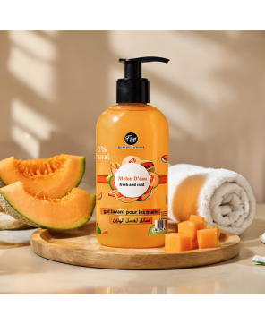 Gel Lavant pour les Mains ELYS – Melon d’Eau – 400 ml (Carton de 12 pièces + 1 gratuite)