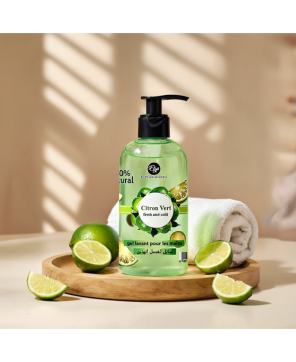 Gel Lavant pour les Mains ELYS – Citron Vert – 400 ml (Carton de 12 pièces + 1 gratuite)