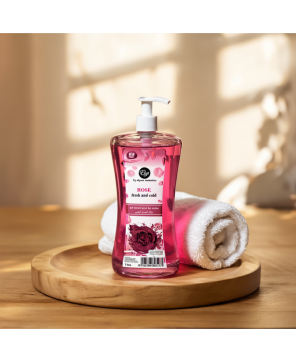 Gel Lavant pour les Mains ELYS – Rose – 1 Litre (Carton de 12 pièces + 1 gratuite)