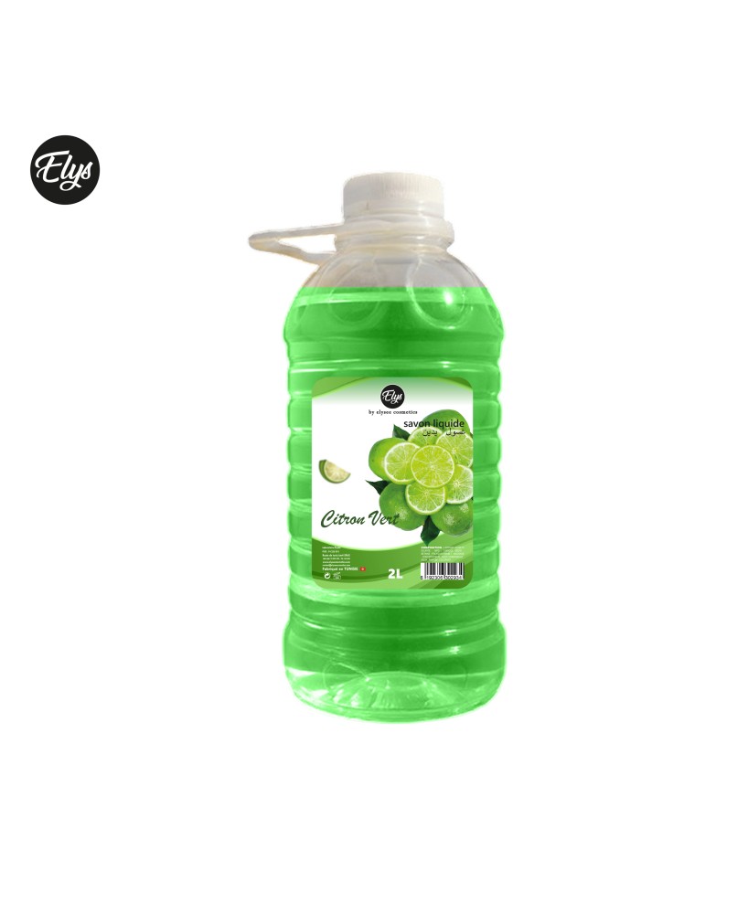 Gel Lavant pour les Mains ELYS – Citron Vert – Bidon 2 Litres