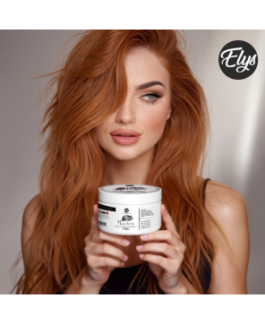 Masque Cheveux Bio au Caviar – ELYS – Sans Sulfate – 300 ml (Carton 6 pièces + 1 gratuite)