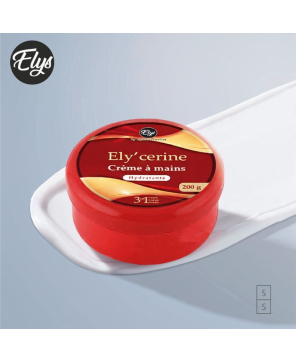 Crème Hydratante ELY’Cerine – 200 g (Carton de 12 pièces + 1 gratuite)